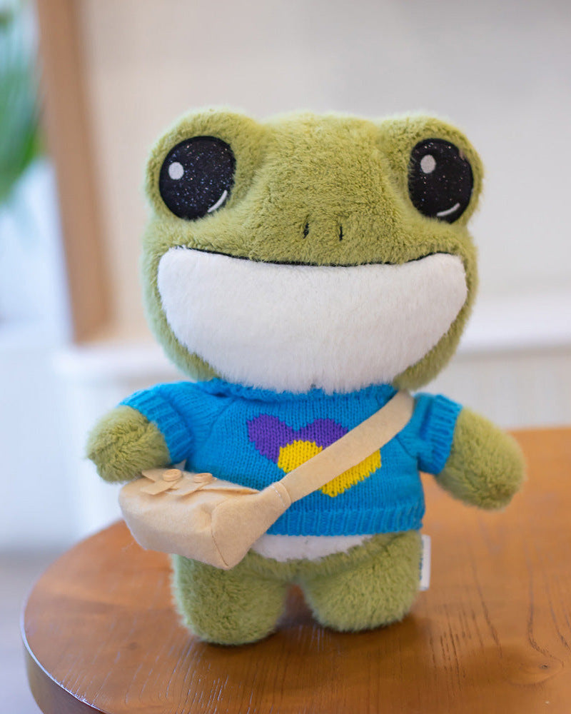 Frog Doll Bag Plush - Foggy Face – Frogit store