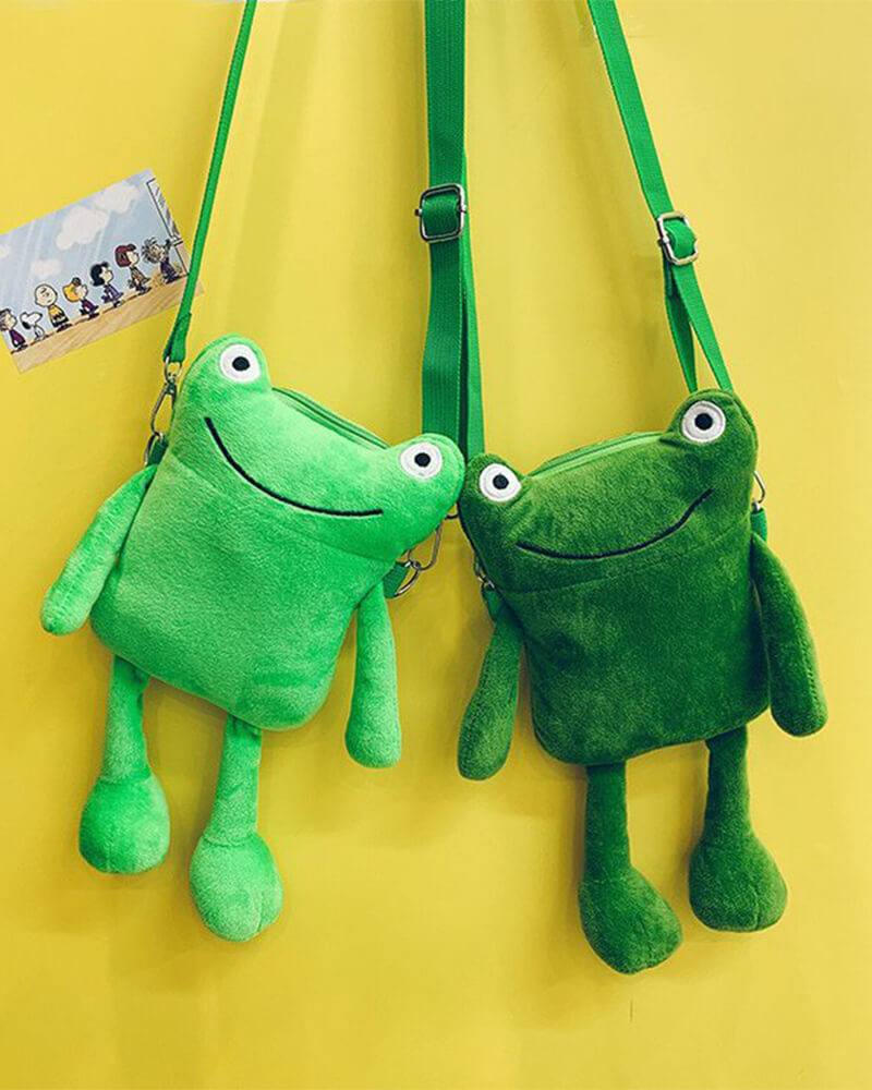 Frog Doll Bag Plush - Foggy Face – Frogit store
