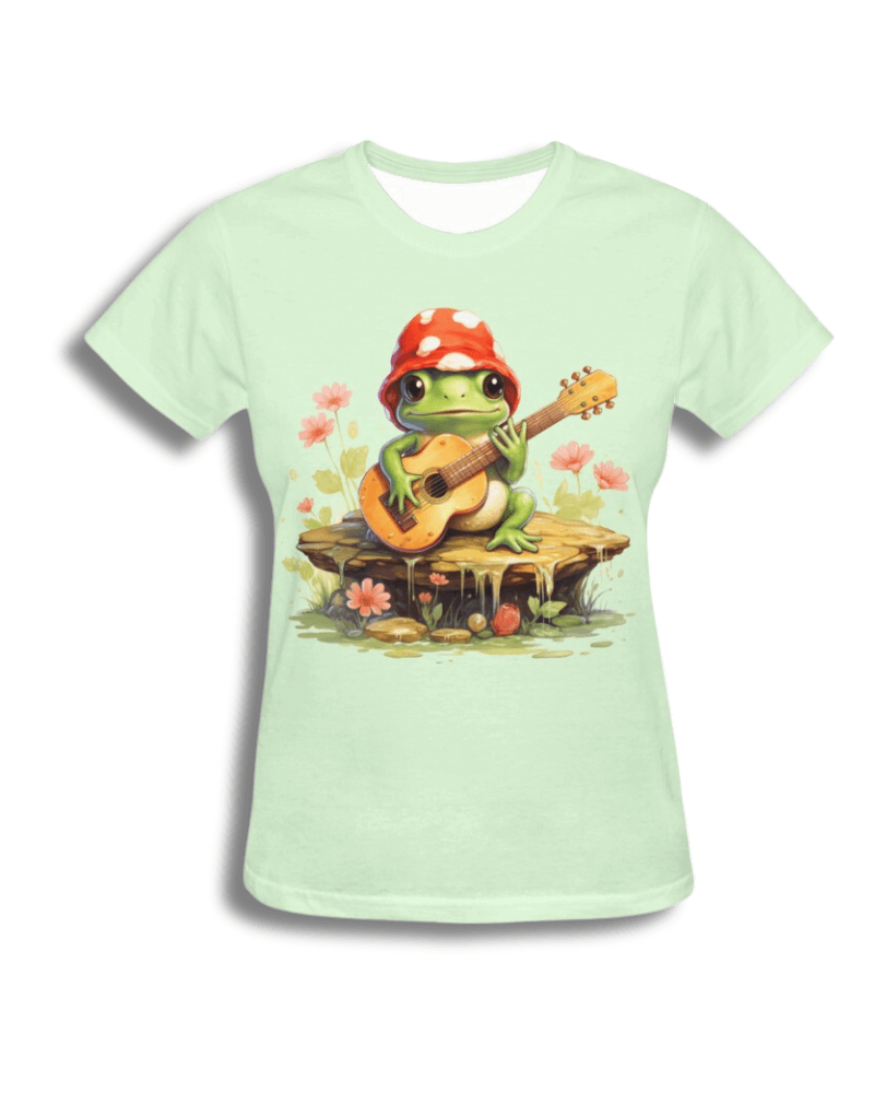 Frog On Mushroom T-shirt