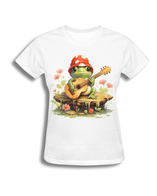 Frog On Mushroom T-shirt