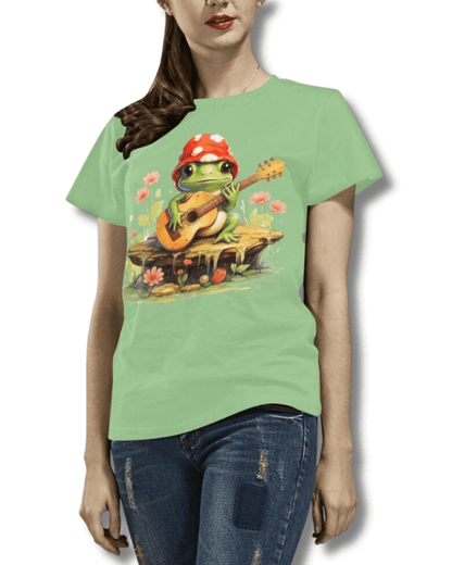 Frog On Mushroom T-shirt