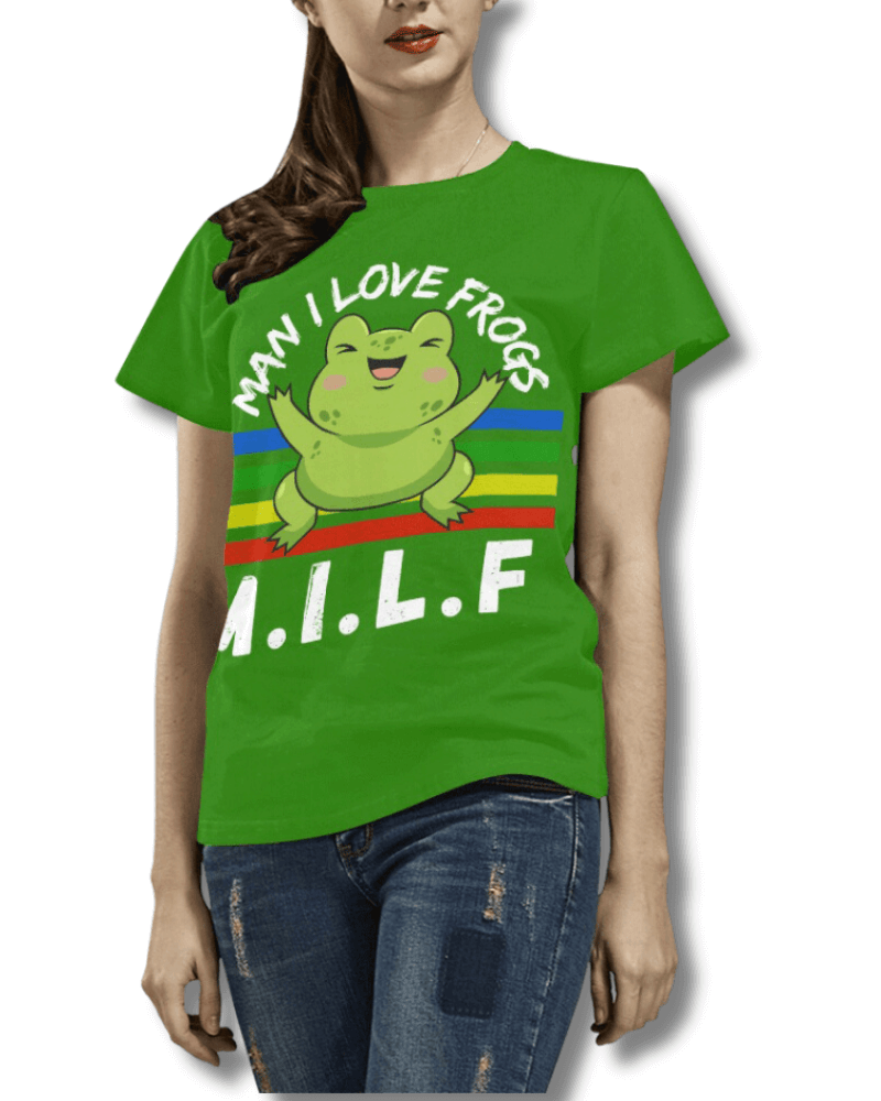 M.I.L.F Frog T-shirt