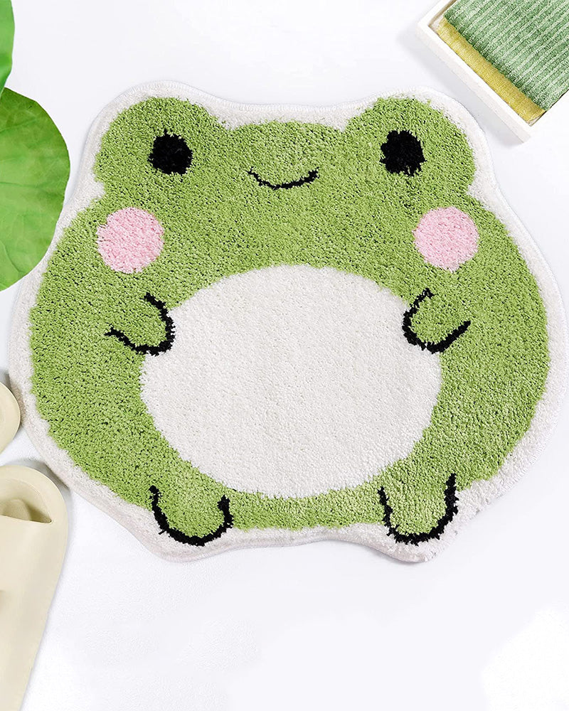 Cute Frog Bath Rug 