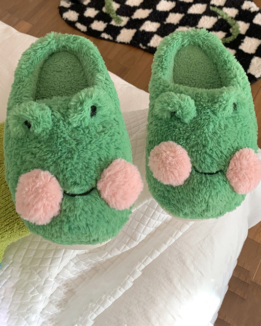 Cute Frog Slippers