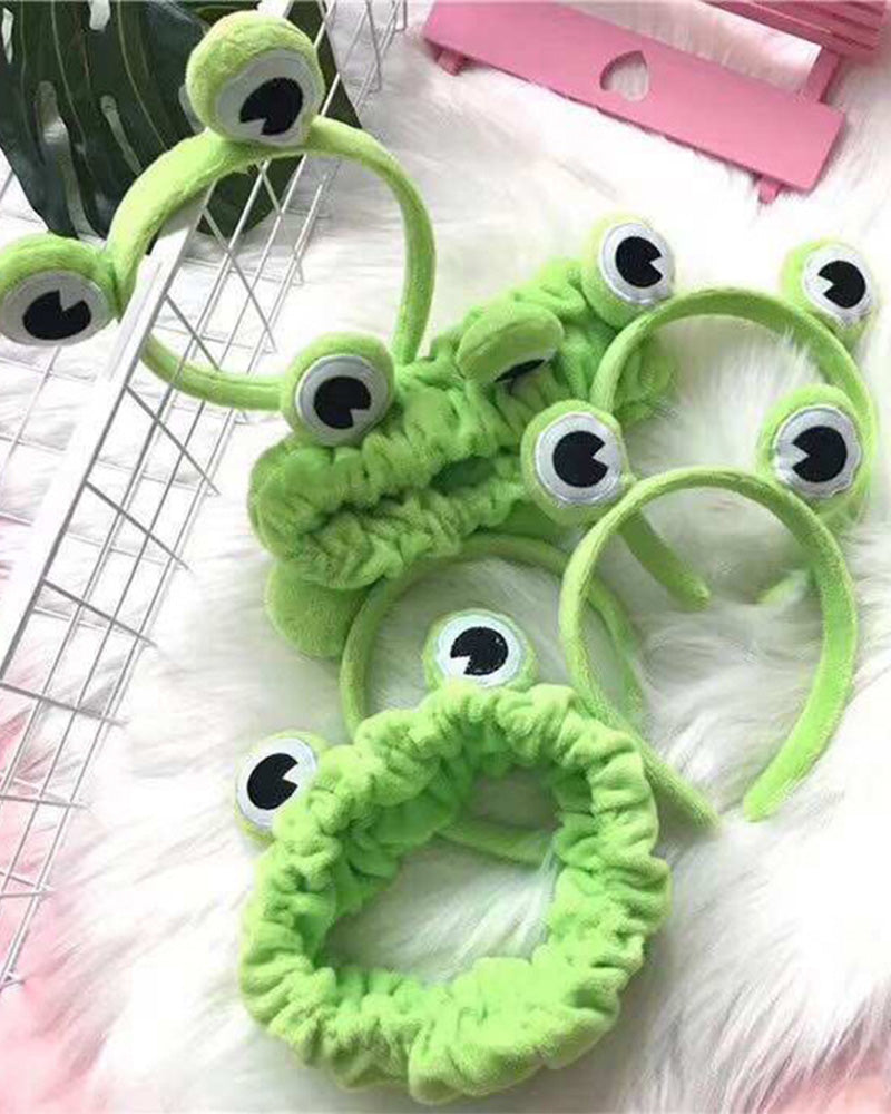 Cute Green Frog HairBand