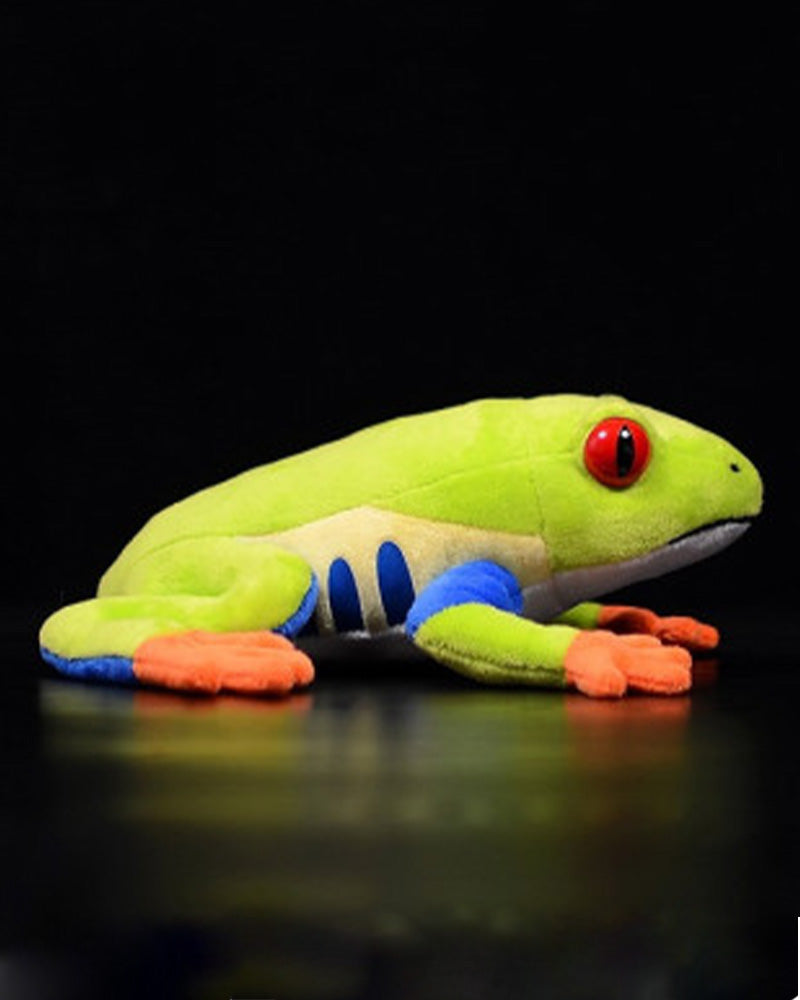 Sitting Frog Plush by Strelitzia Flower Company