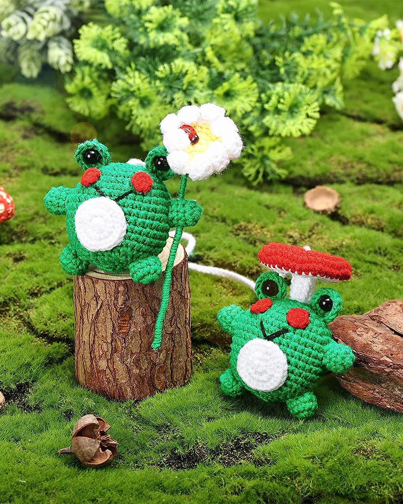 Crochet Frog Accessorie