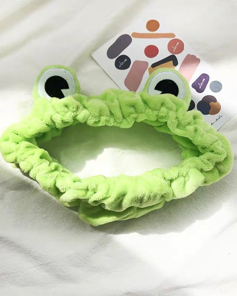 Cute Green Frog Headband