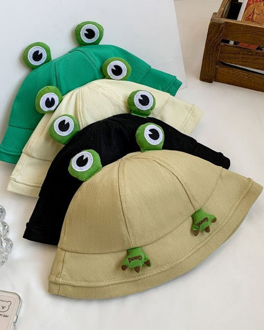 Frog Net Bucket Hat - Green