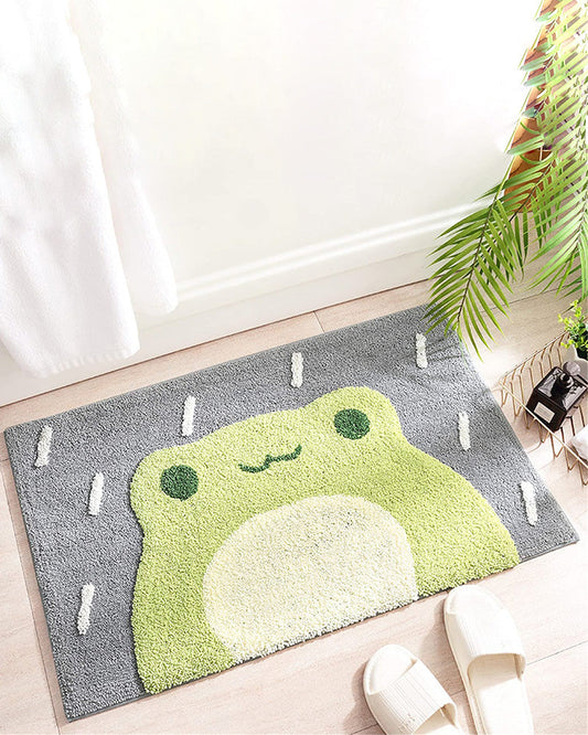 Cute Froggy Shower Rug