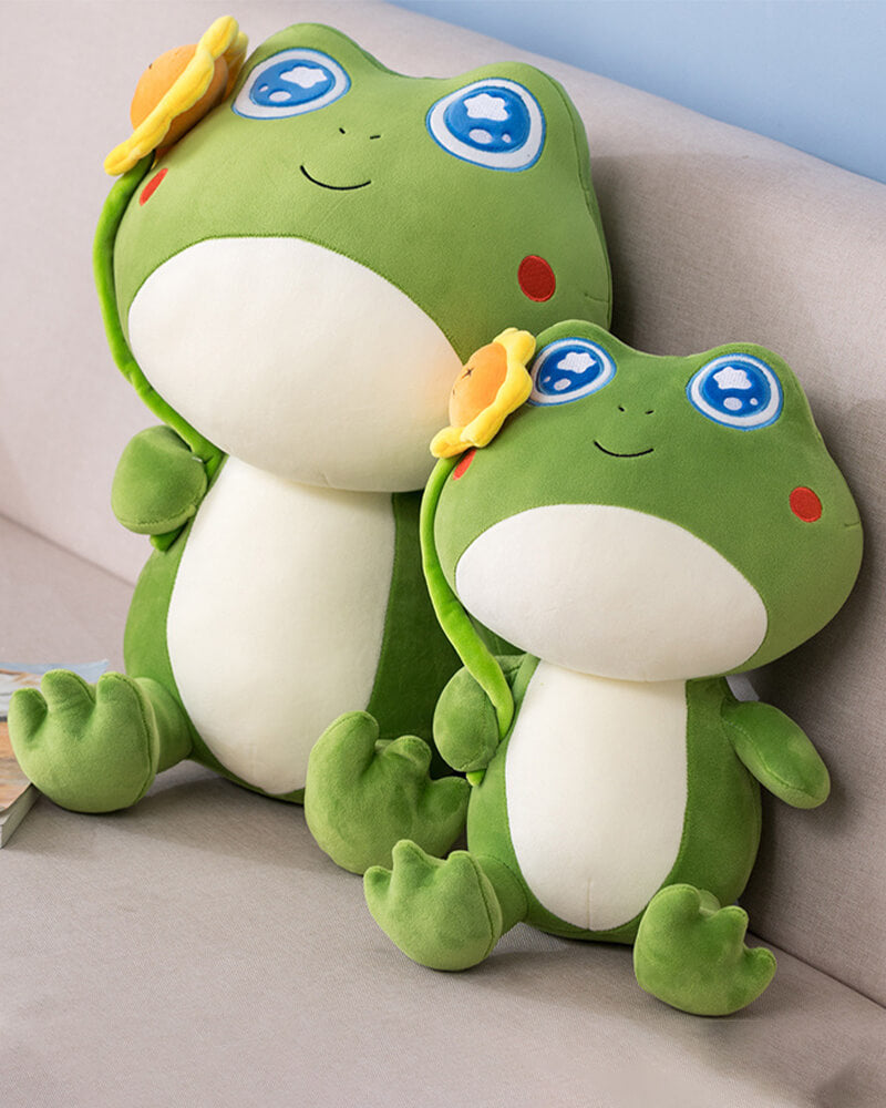 Big Eyes Frog Plush