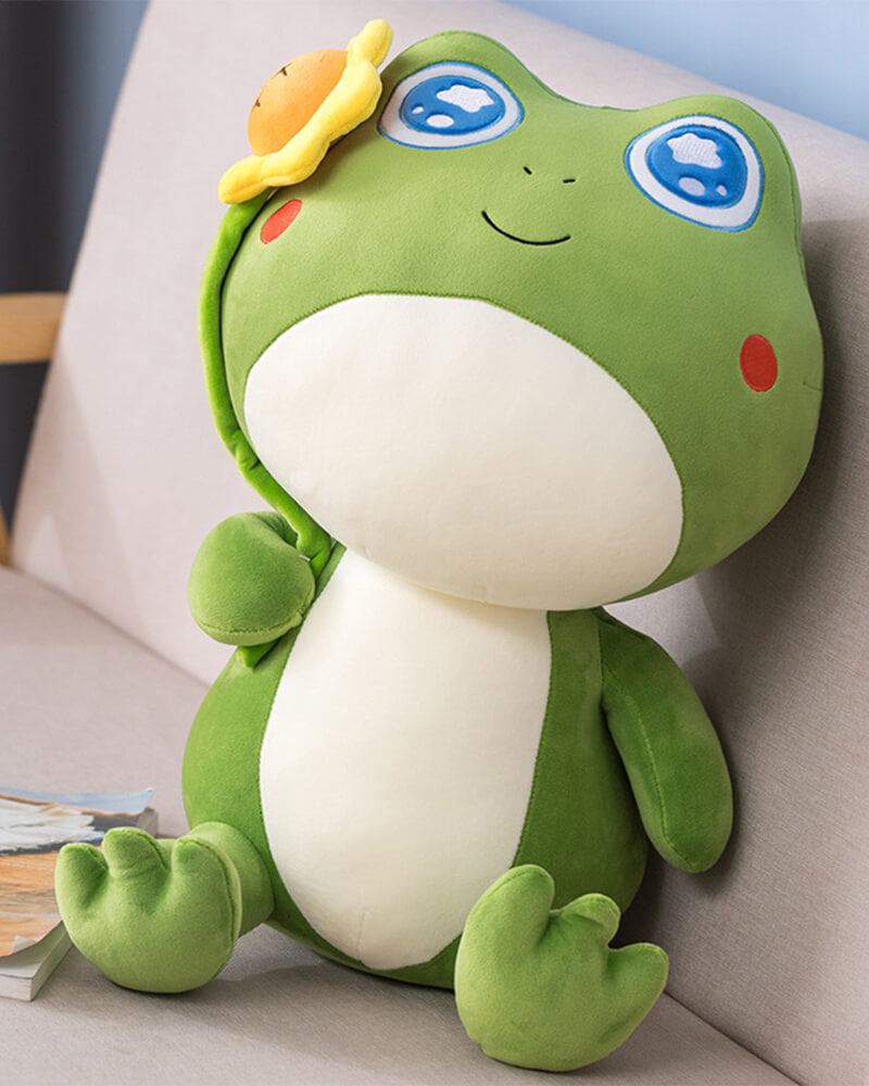 Big Eyes Frog Plush