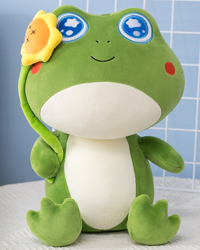 Big Eyes Frog Plush