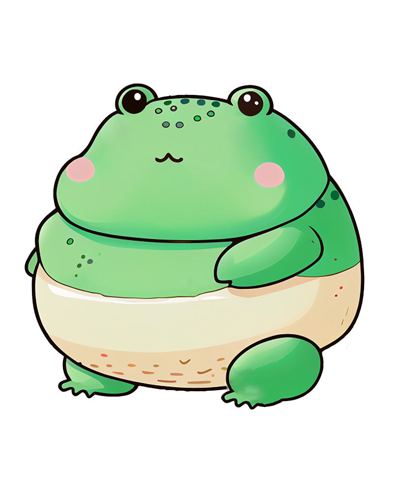 Fat Frog Clipart