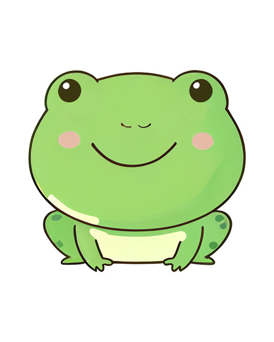 Smiling Frog Clipart